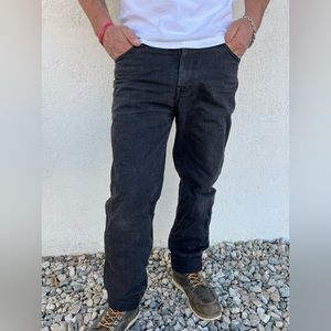 Knox men’s denim moto pants w/Kevlar + knee protectors